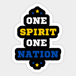 One Nation Sticker